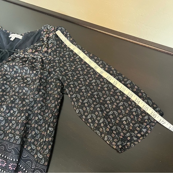 Anthropologie Patrons of Peace flowy tunic Dress, lined, 3/4 sleeve, size S - Picture 11 of 13